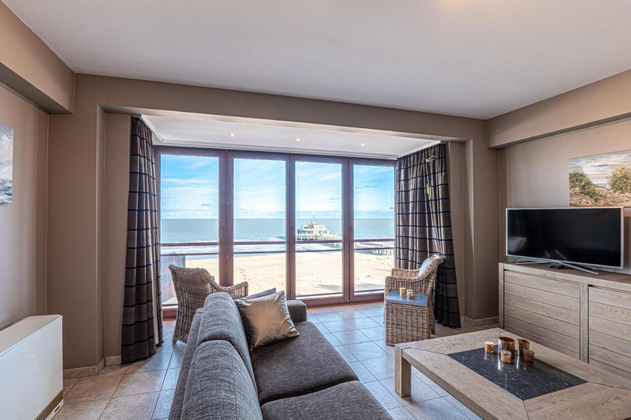 Appartement Blankenberge Zeedijk Aan De Pier Eksteriør billede